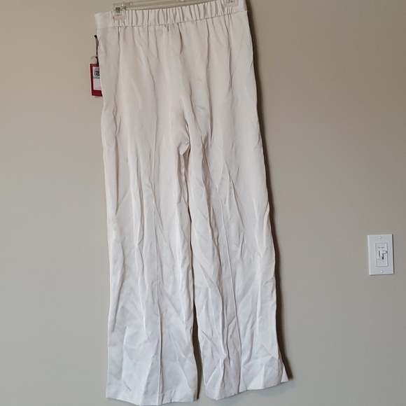 NWT Vince Camuto Pearl ivory wide leg pants - Picture 3 of 8